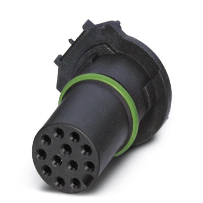 Phoenix Contact M12 Contact Carrier - Socket; SACC-CI-M12FS-12CON-L180 THR; Female; 12-Pin; A - Standard Key